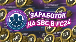 ЛУЧШИЙ СПОСОБ ЗАРАБОТКА НА SBC В FC24! Заработай сотни тысяч монет на Продвинутых SBC!