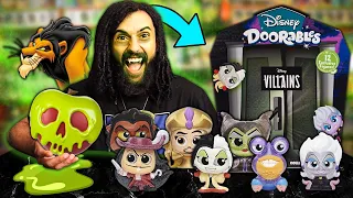 MY NEW OBSESSION HAS MADE A VILLAINOUS RETURN!! MYSTERY MINI DISNEY CARTOON FIGURES!! *DOORABLES*