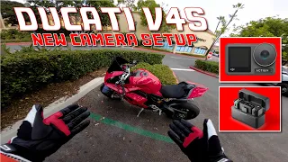 DUCATI V4S // DJI OSMO ACTION 3 // DJI MIC // The Best Video/Audio For Motovlogging?