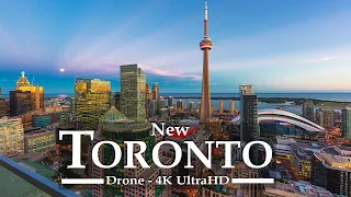 Stunning Toronto Skylines {4K UltraHD} 🇨🇦 by Drone View | Above and Beyond Toronto - Ontario Canada