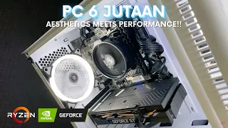 Rakit PC Gaming 6 Jutaan Yang Worth it Banget! Aesthetics Dengan Performa Jos!