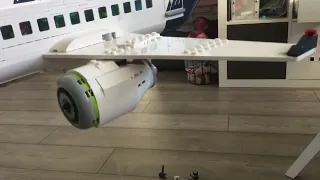 Lego plane crash 1