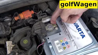 How to change AGM battery on Skoda Octavia 2 facelift /start-stop/