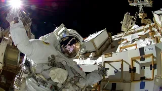 LIVE Spacewalk On The International Space Station 2019-03-22