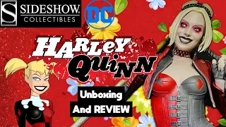 Sideshow Collectibles Harley Quinn Suicide Squad Premium Format Figure Statue Unboxing and Review