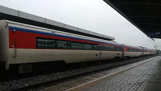 익산발 용산행 무궁화호 1560열차 군산역 풀가속 발차 (2022.08.11)
