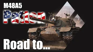 M4A3E8 Easy Eight, houfnička, pohodka 🍔🍟 | Road to... M48A5 Patton | Záznam streamu