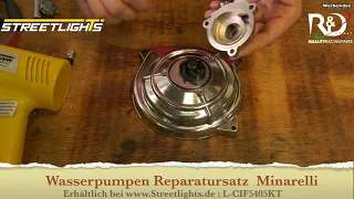 Wasserpumpe Reparatur Minarelli Roller, Aerox, F12, Benelli, Jog  - Streetlights.de  undicht, defekt