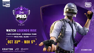 EMG Pro Tournament 2022 - PUBG Mobile - Trailer