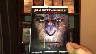 Présentation du steelbook La Planète des Singes Trilogie