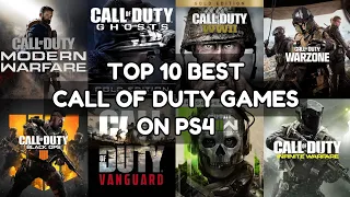 Top 10 Best Call Of Duty Games On PS4 | 2023