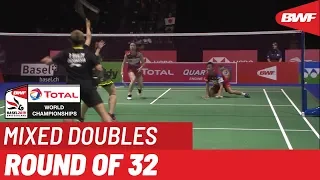 R32 | XD | WATANABE/HIGASHINO (JPN) [3] vs. RIVALDY/MENTARI (INA) | BWF 2019