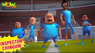 Football Game क्यो हुआ England मैं? | Motu Patlu New | Cartoon | Inspector Chingum | #spot