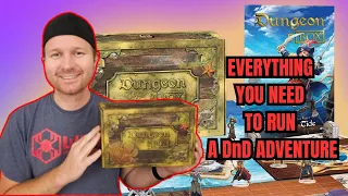 Everything You Need For A DnD One-Shot In A Box?! "Dungeon In A Box" Unboxing and Reaction