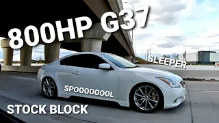 TURBO INFINITI G37 SLEEPER RIPPING IT!!!  - SPOOOOL CITY Nasty Sound