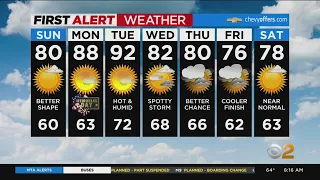 First Alert Weather: CBS2's 5/29 Sunday morning update