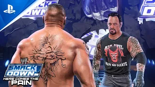 WWE SmackDown! Here Comes The Pain Remaster Trailer PS5 (Notion)