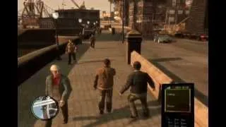 Весёлые моменты 2 в GTA 4 Смотреть до конца!