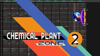 Sonic Mania - Chemical Plant Zone Act 2 - 16-bit Genesis Cover