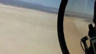 F-16 landing at Edwards AFB - ACAT 6