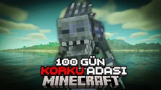 Korku Adasında 100 Gün Hayatta Kalabilir miyim? İşte Karşılaştığım Olaylar! Minecraft