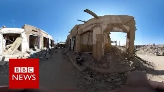 Yemen (360): Inside Sa'dah most bombed city - BBC News