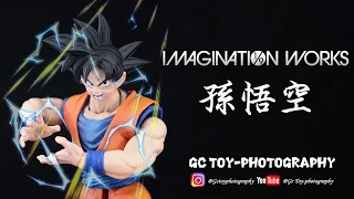Tamashii Nations - Imagination Works 1:9 Son Goku Unboxing Video Imagination works 孫悟空開箱