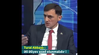 Tural Abbaslı Əli Əliyevdən danışdı !