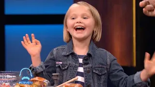Steve Harvey & Rachael Ray Surprise 9-Year-Old Kid Chef!