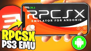 🔥RPCS3 Emulator For Android From Playstore Test!