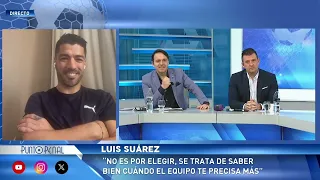 LUIS SUÁREZ. HABLAMOS CON EL FUTBOLISTA DE @GremioFBPA