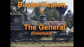 Buster Keaton: The General 1926 Colorized with Deep Learning AI(Re-upload uncompress)