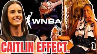 CAITLIN CLARK EFFECT BLOWS UP WNBA! A'ja Wilson Lands Gatorade Deal after Clark FEUD!
