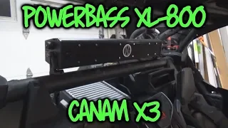 Powerbass XL 800 Sound Bar | Can Am X3 | Update on Ticky