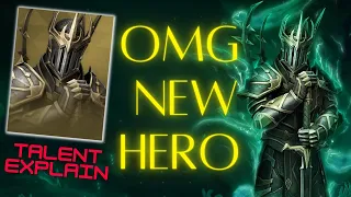 New Hero 😱 King of the legion 🤴😍|| quick review and talent explanation || Shadow Fight Arena