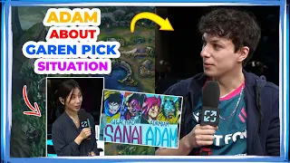 BDS ADAM About GAREN Pick Situation 🤔