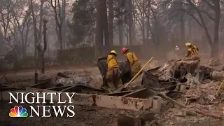 Search Crews Comb Through Ruins For Victims Of Northern California Wildfire | NBC Nightly News