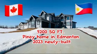 5200 SQ FT.🇨🇦🇵🇭PINOY HOUSE TOUR IN EDMONTON,CANADA. ACREAGE HOME.BUHAY CANADA. PINOY IN CANADA!