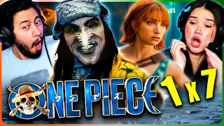 ONE PIECE 1x7 Reaction & Review! | "THE GIRL WITH THE SAWFISH TATTOO" | Netflix Live Action