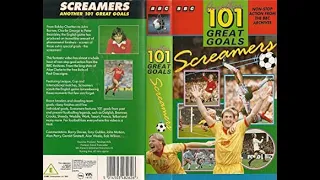 Original VHS Opening and Closing to Screamers Another 101 Great Goals UK VHS Tape