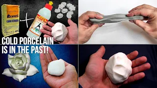 6 recipes for homemade self-hardening mass for decoration. Polymer clay and cold porcelain