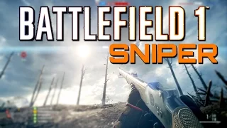 Battlefield 1: Trench Sniper - 77 Kills (PS4 Pro Sniping Gameplay)