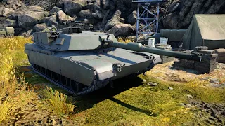 M1A1 Abrams -  Realistic Battles - War Thunder Gameplay [1440p 60FPS]