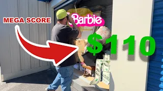 🎨 We Bought A Fine Art Major's Abandoned Storage Unit Loaded With Antiques and Vintage Barbies! 🎨