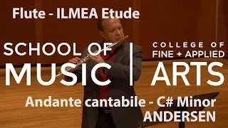 Professor Jonathan Keeble: ILMEA Flute - Andante cantabile in C# Minor - JOACHIM ANDERSEN