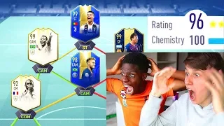 CRAZY 196 RATED FUT DRAFT vs XDUTTINHO (FIFA 19 CHALLENGE)