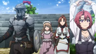 😎 Goblin Slayer entrena a los aventureros novatos 😄(Lancer invita a Goblin Slayer a Beber)⚔️