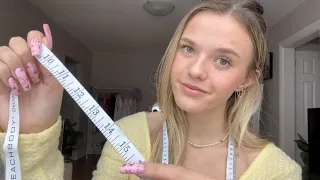ASMR Measuring You Roleplay 📏 (personal attention + note taking)