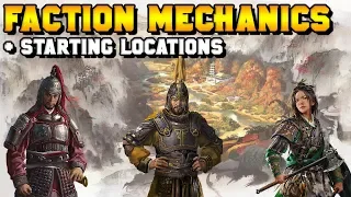 Three Kingdoms Preview! Factions Mechanics & Starting Location (Gongsun Zan, Yuan Shao, Zheng Jiang)