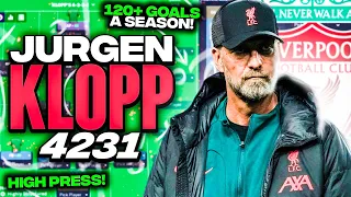 JURGEN KLOPP'S LETHAL 4-2-3-1 FM23 TACTICS! (120+ GOALS) | FOOTBALL MANAGER 2023 TACTICS